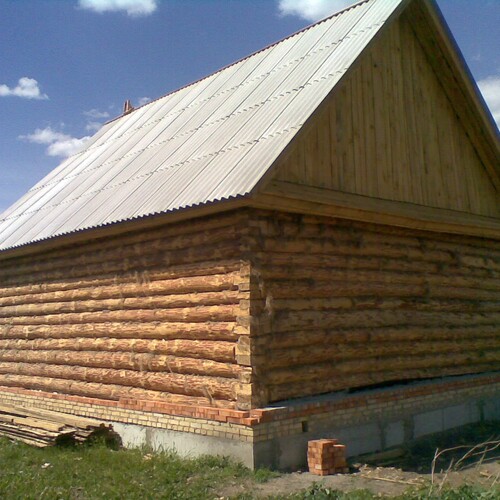 Крыша для бани из шифера
