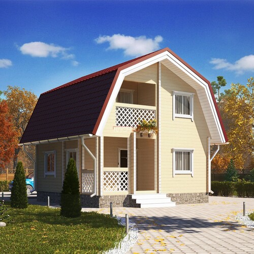 Ломаная кровля