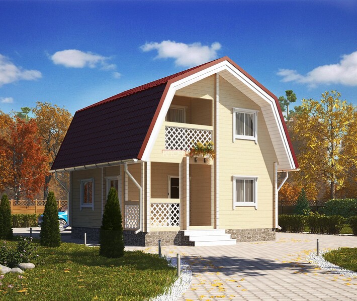 Ломаная крыша