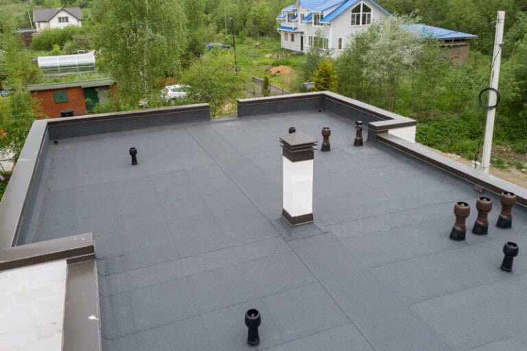 Плоская кровля