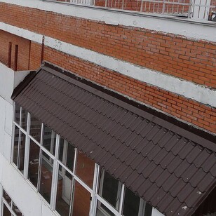 Ремонт кровли балкона последнего этажа